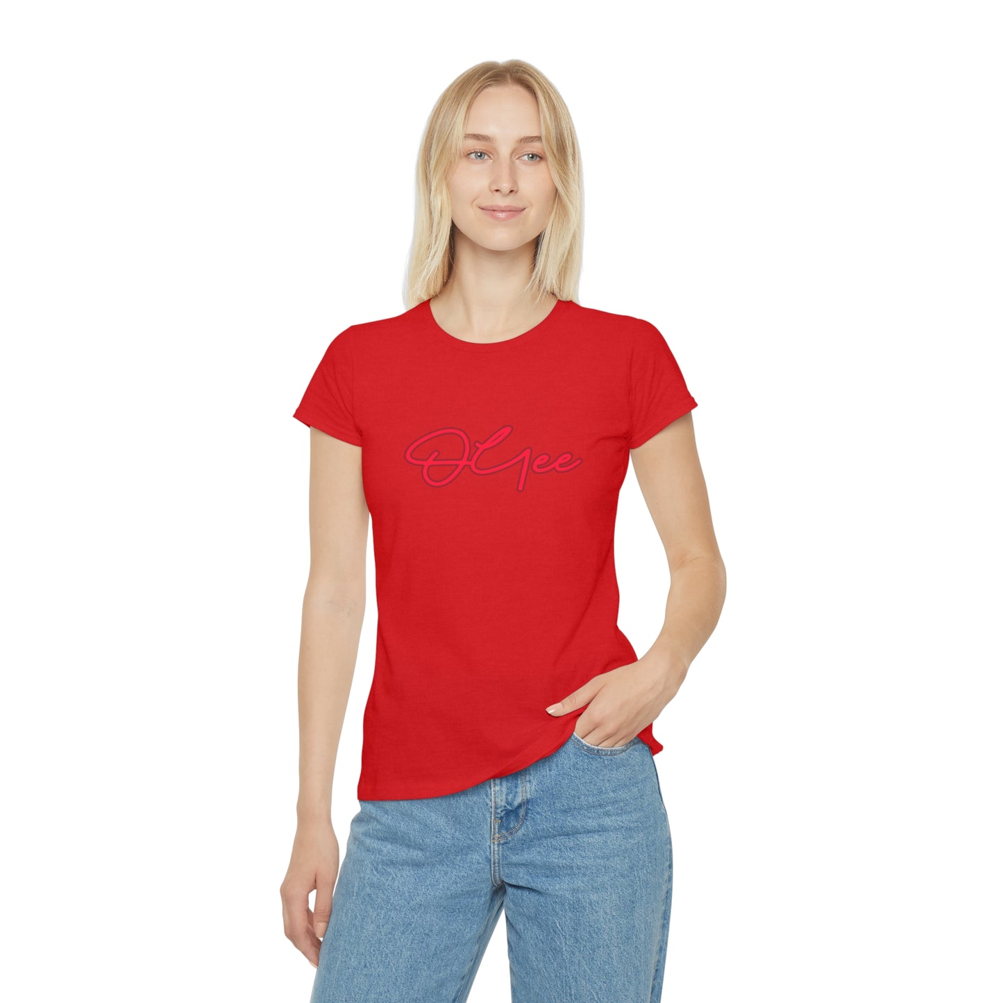 OGEE Women's T-shirt with "OGEE" Script Logo