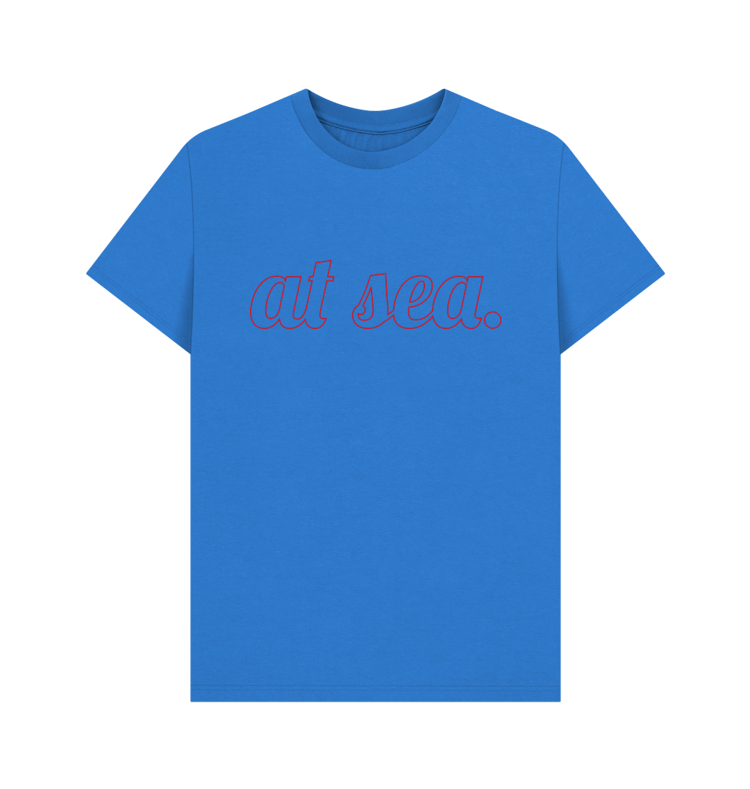 Bright Blue Printed T-shirt