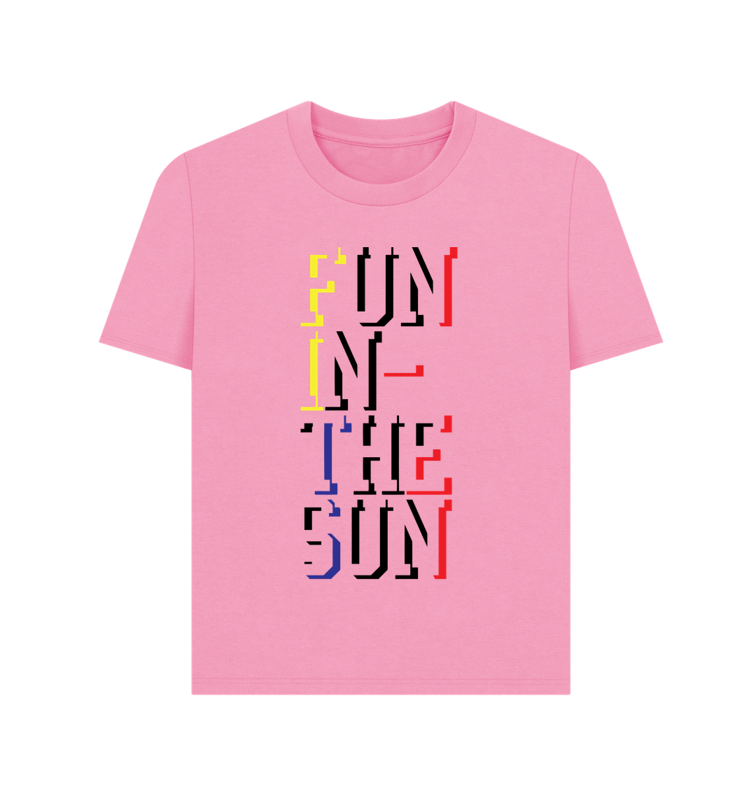 Rose Pink Printed T-shirt