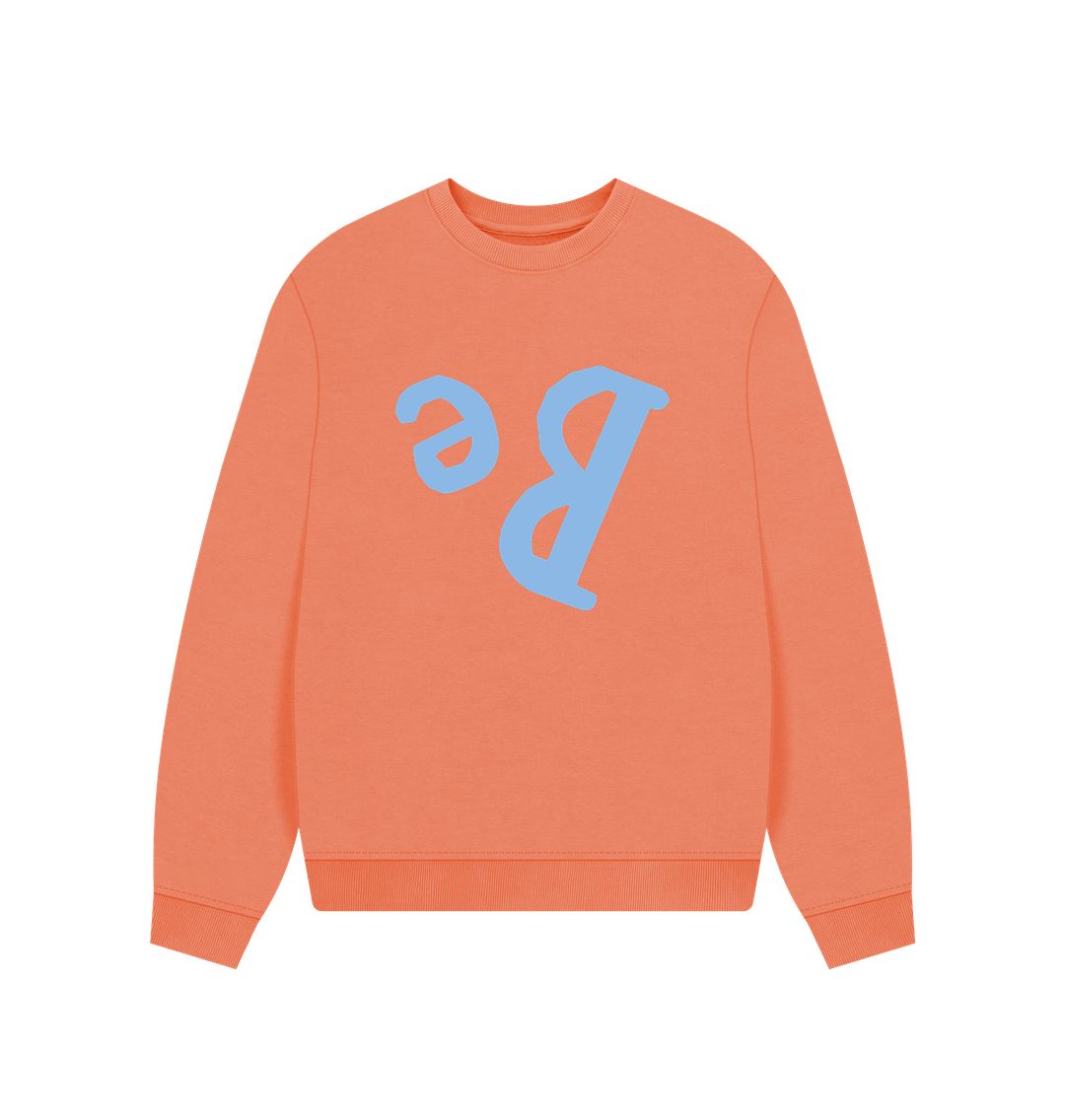 Apricot Printed Sweater