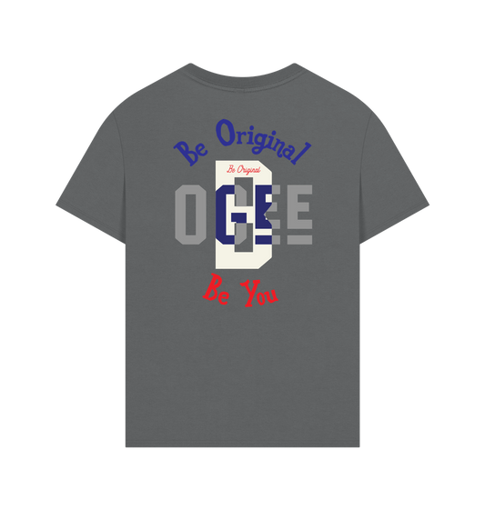 Slate Grey Printed T-shirt