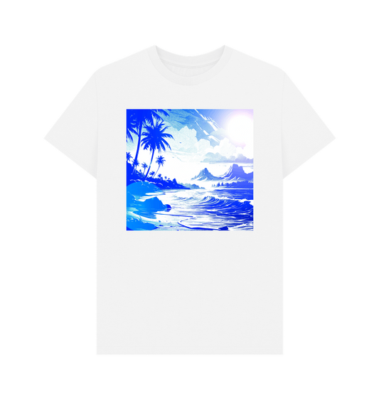White Printed T-shirt