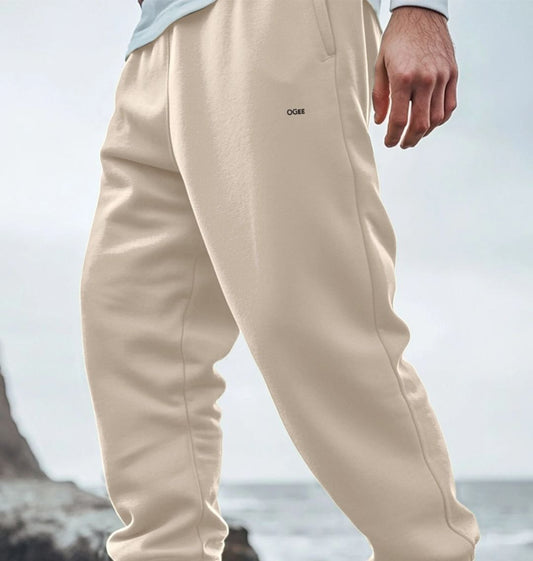 OGEE Men's Jogger Sweat Pant in Organic Cotton Oat