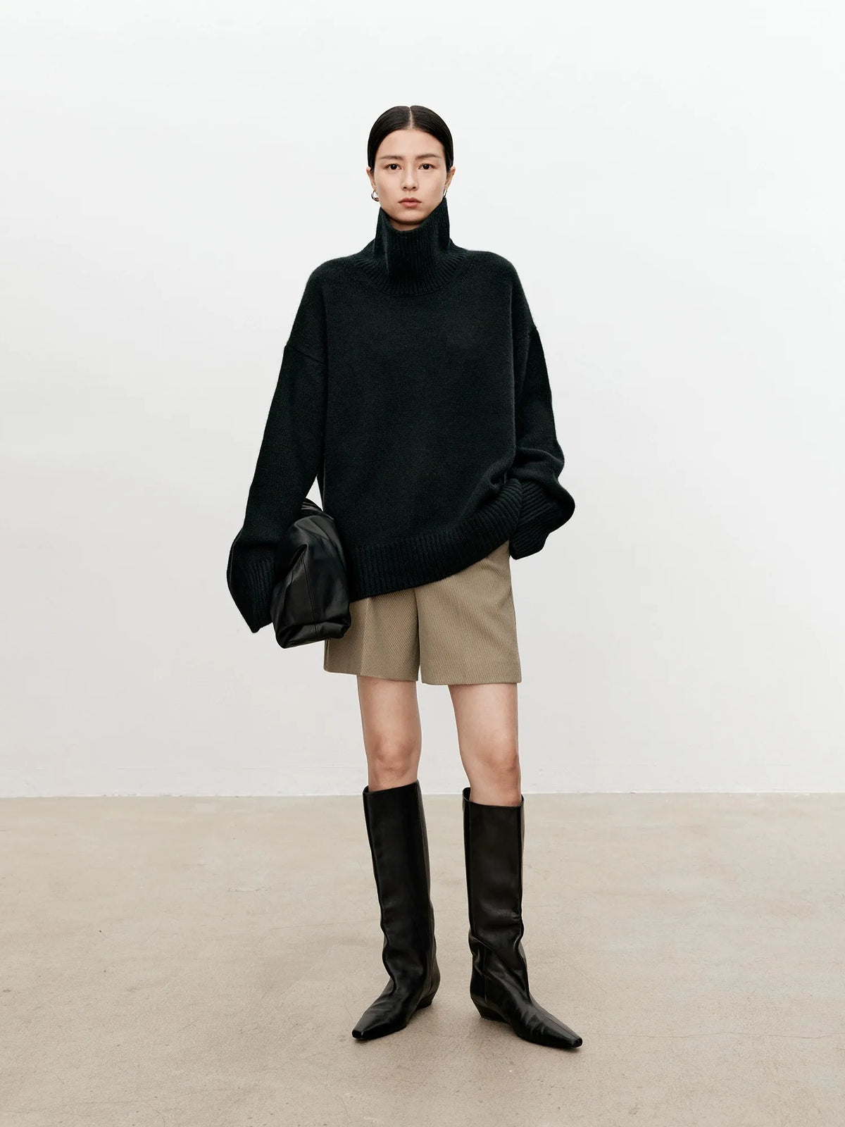 The Bauhaus Cashmere Turtleneck Knit