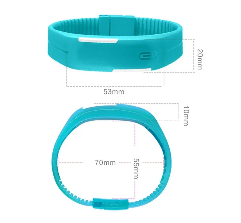 Vibrant Vibes: The Next Gen-Z Children's Digital Wristband Watch