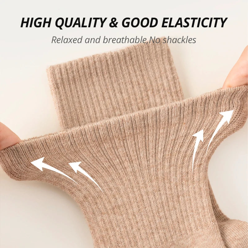 Originals 5/10 Pairs 95% Combed Cotton Socks