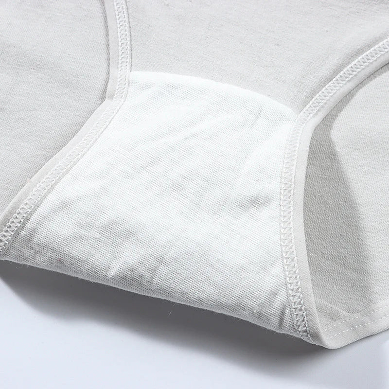 The Bauhaus Rhythm Set | Minimalist Mid-Rise Women's Cotton Briefs (3-Pack)
