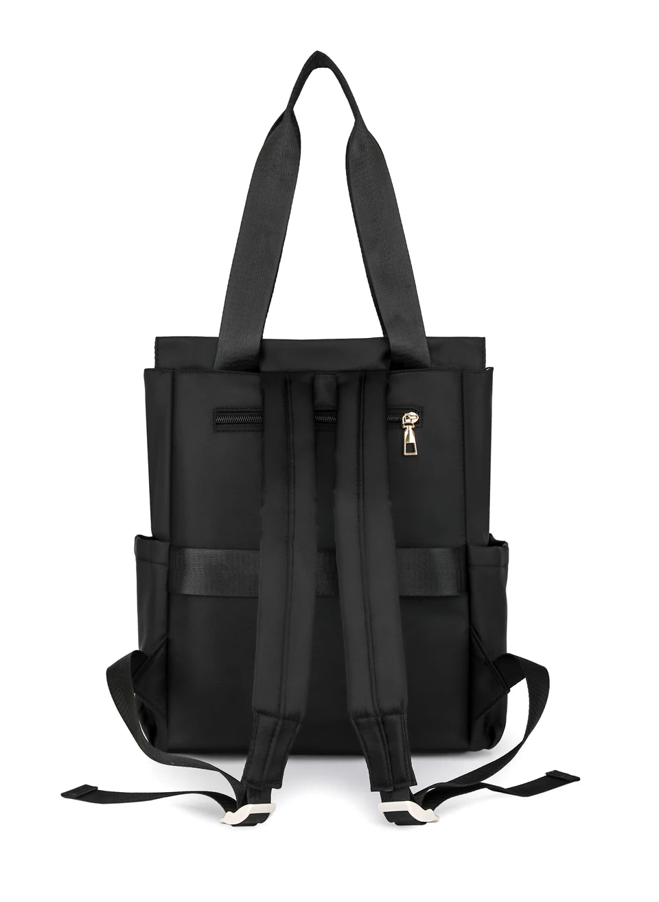 The Contemporary Carryall: Women's Chic Nylon Shoulder Backpack