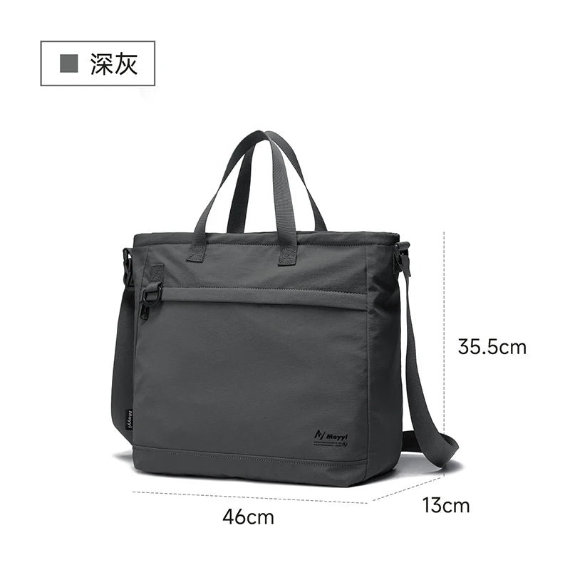 The Moyyi Urban Explorer Tote: 16" Pro-Grade Convertible Briefcase