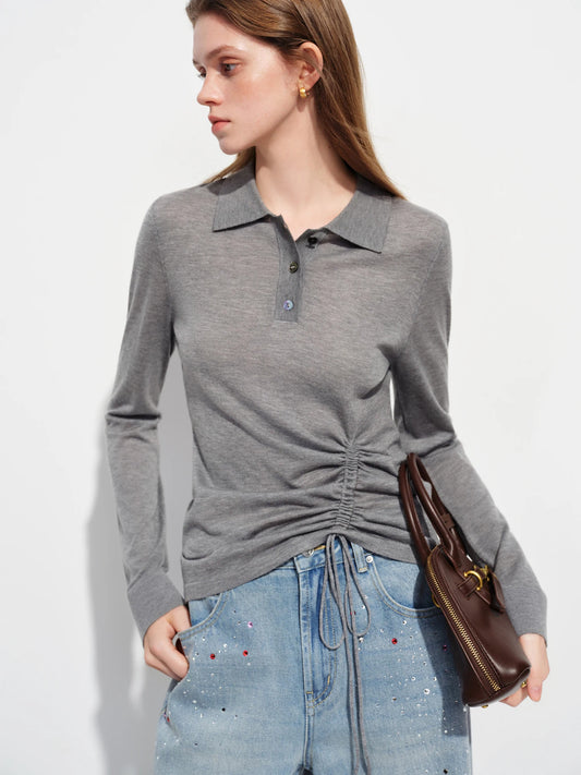 The Effortless Elegance Knit Polo: Your 9-to-9 Style Solution