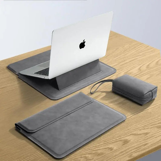 Home & Office : Transformative Laptop Tablet Sleeve Case & Pouch; Desk System