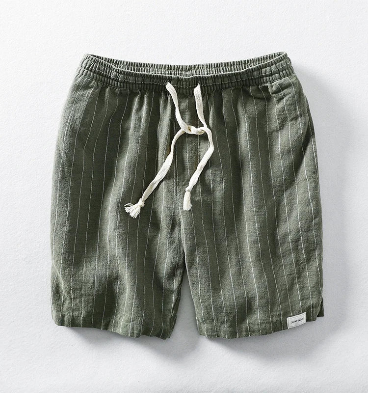 The Ultimate "Out of Office" Summer Linen Shorts