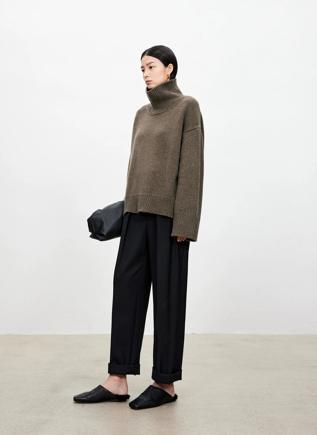 The Bauhaus Cashmere Turtleneck Knit