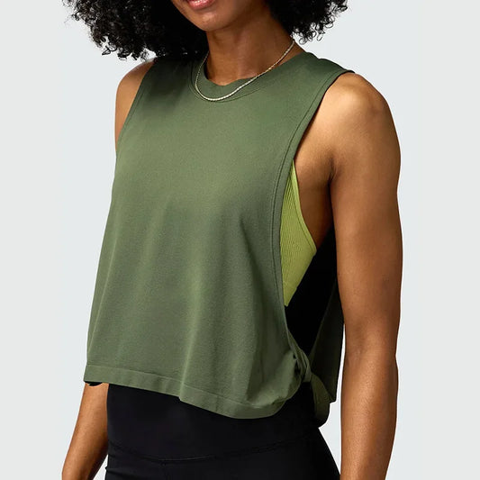 Aura Mesh-Back yoga Tank