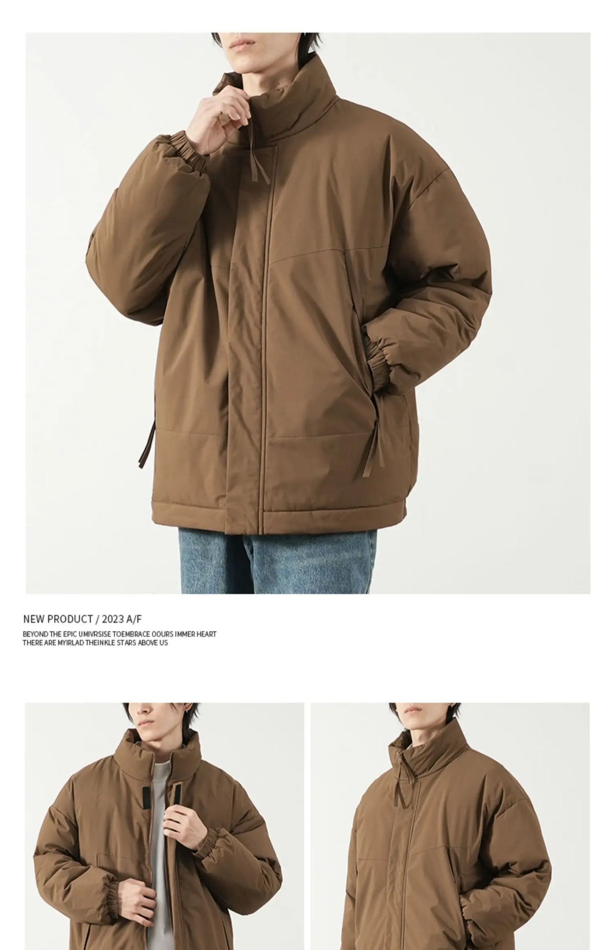 DUKEEN The Brutalist Puffer Jacket
