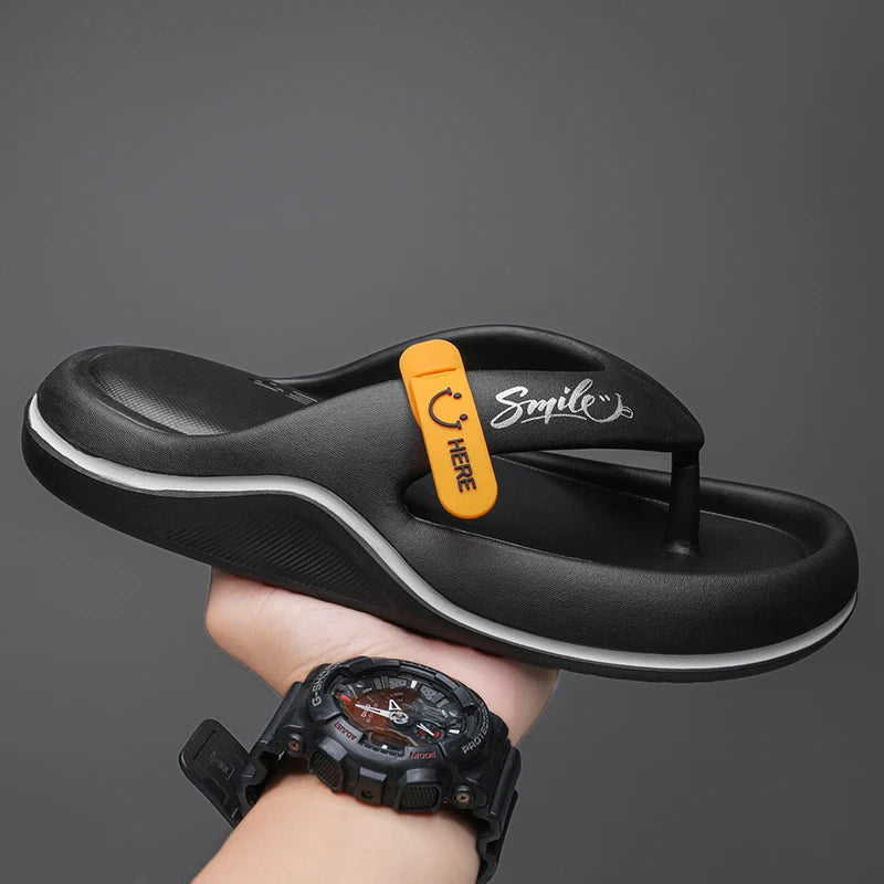 Cloud-Step Smile Platform Flip-Flops – Walk on Air