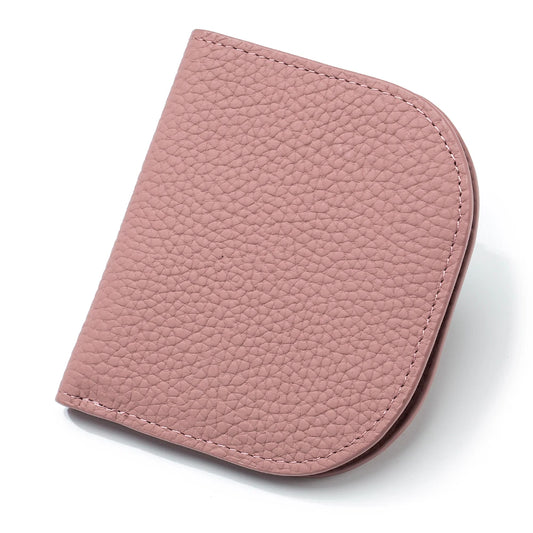 The Essential Curve: Top Grain Leather Mini Wallet