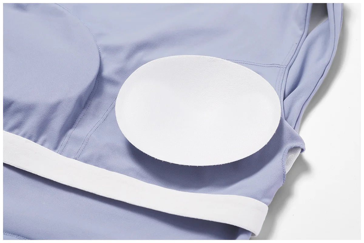 Women's Yoga & Gym Sport Vest | Seamless Knit Crop Top