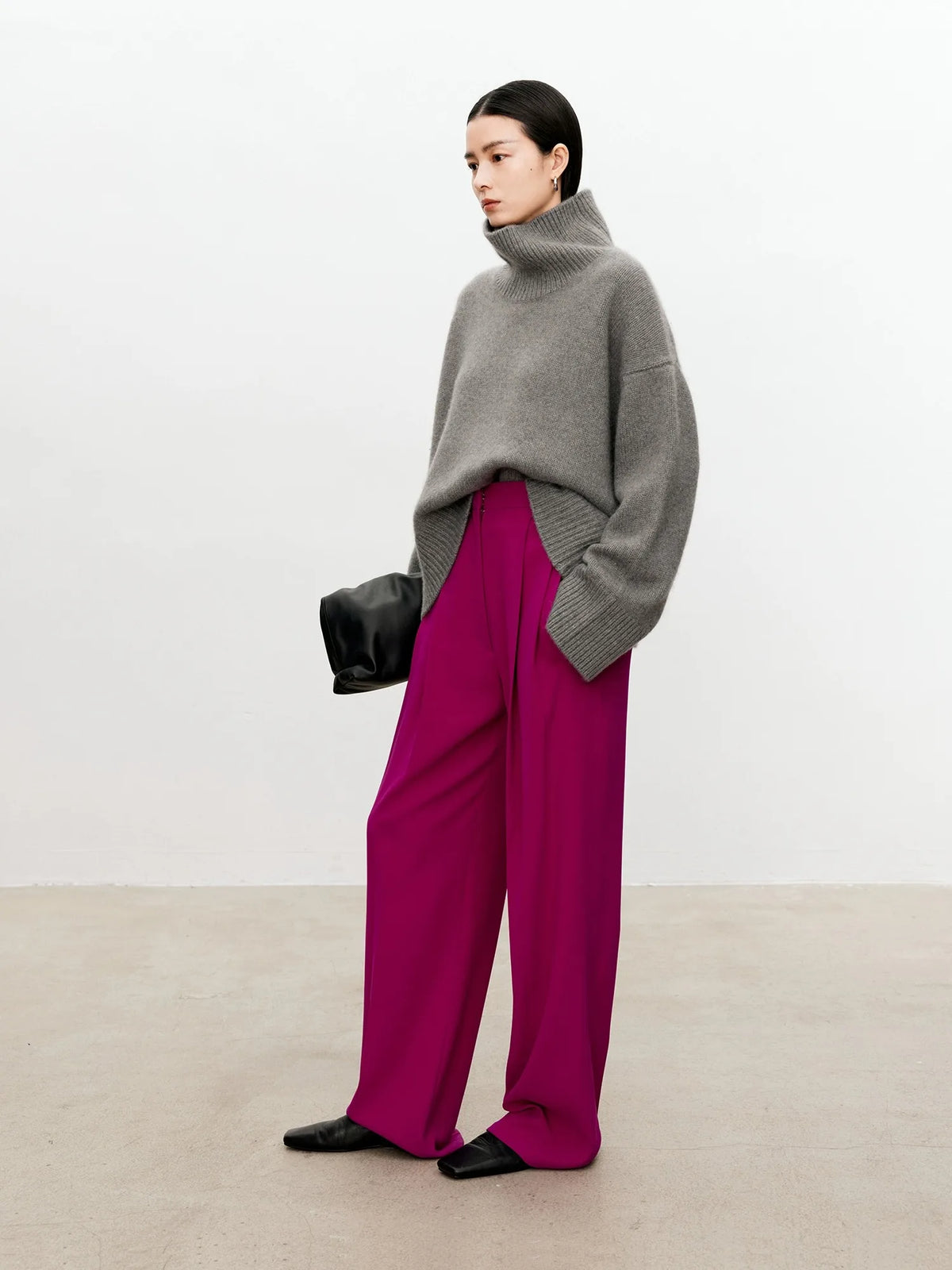 The Bauhaus Cashmere Turtleneck Knit