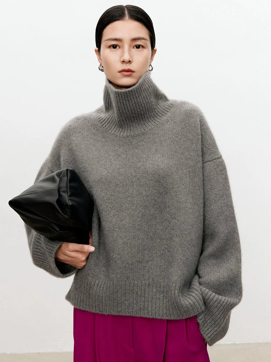 The Bauhaus Cashmere Turtleneck Knit