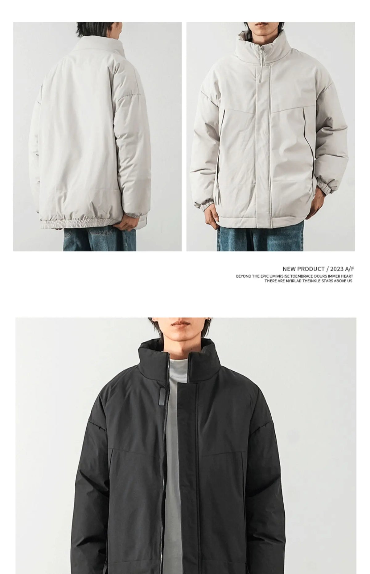 DUKEEN The Brutalist Puffer Jacket