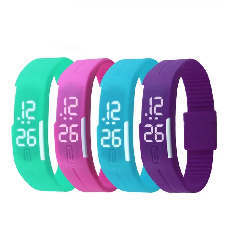 Vibrant Vibes: The Next Gen-Z Children's Digital Wristband Watch