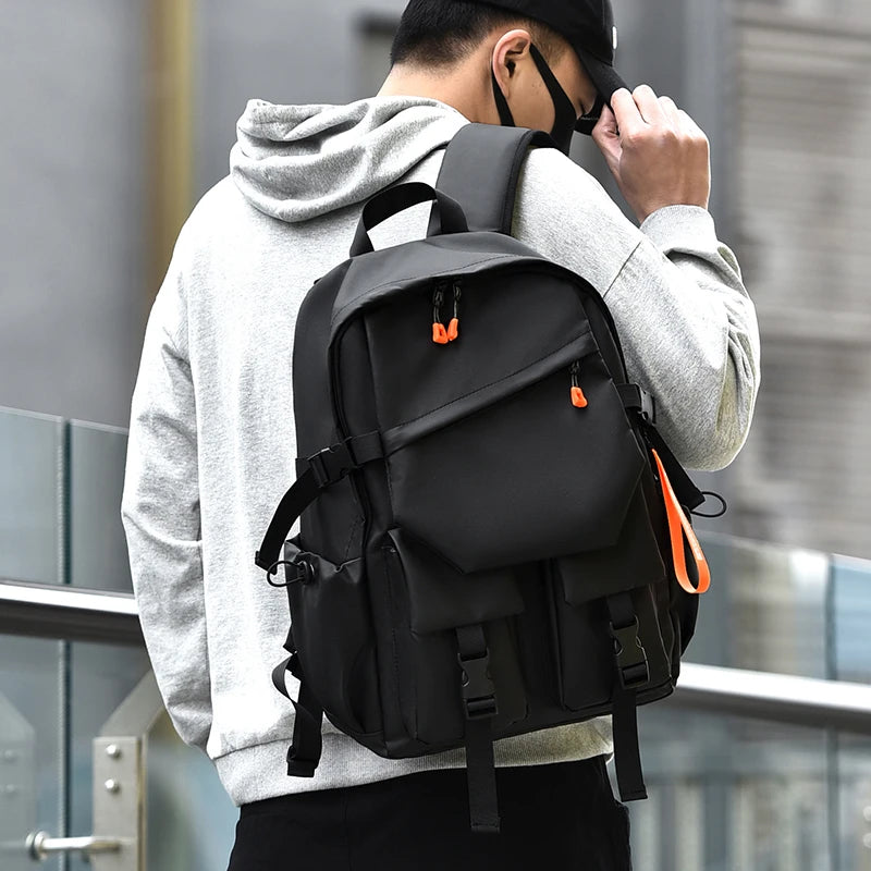 The Sentinel: Men's Luxury Urban Waterproof Laptop Backpack