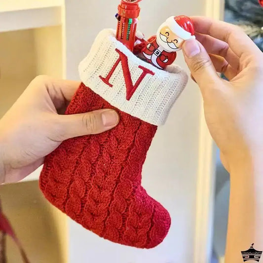 Christmas Alphabet Socking