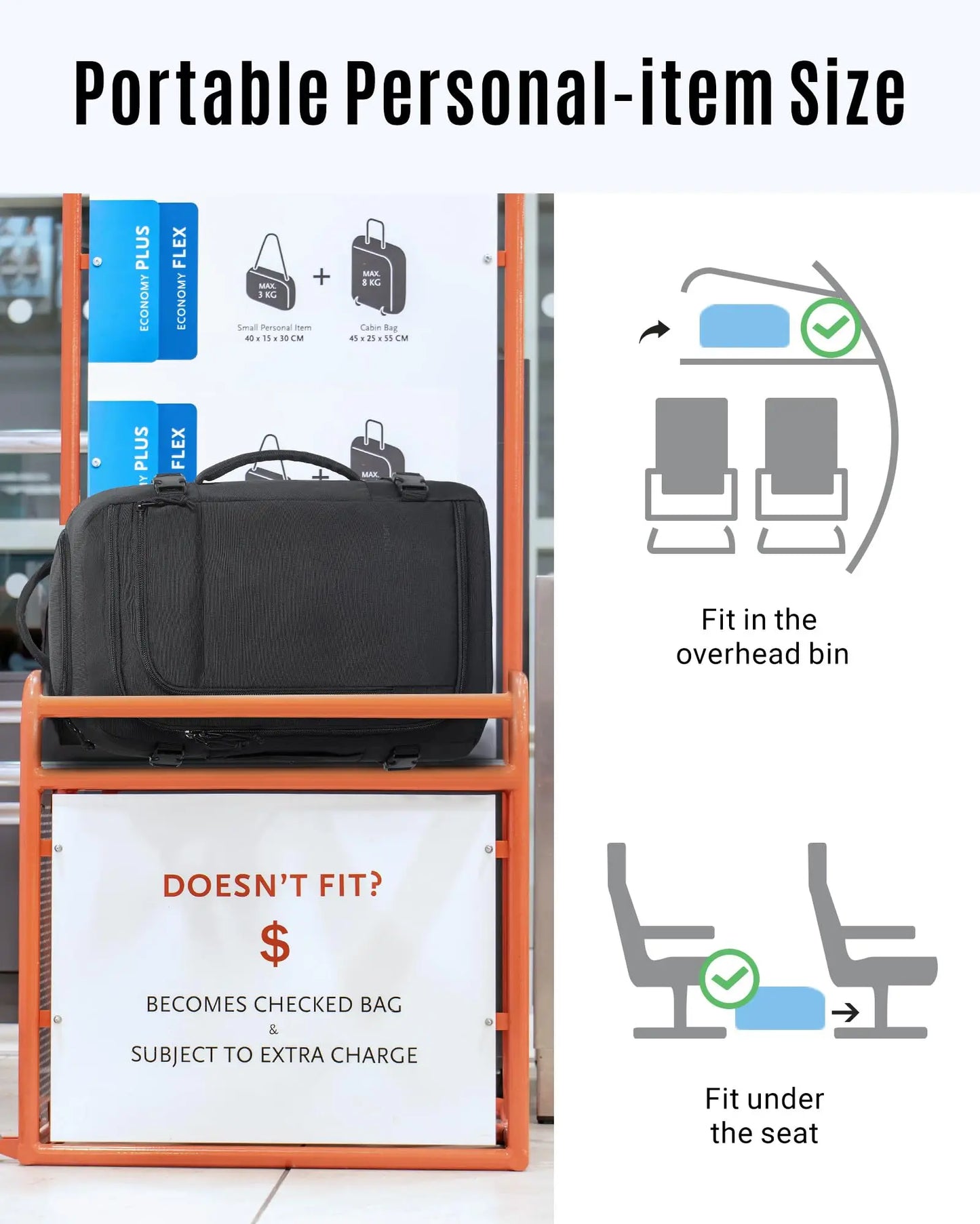 The Urban Nomad: LIGHT FLIGHT Carry-On Travel Backpack