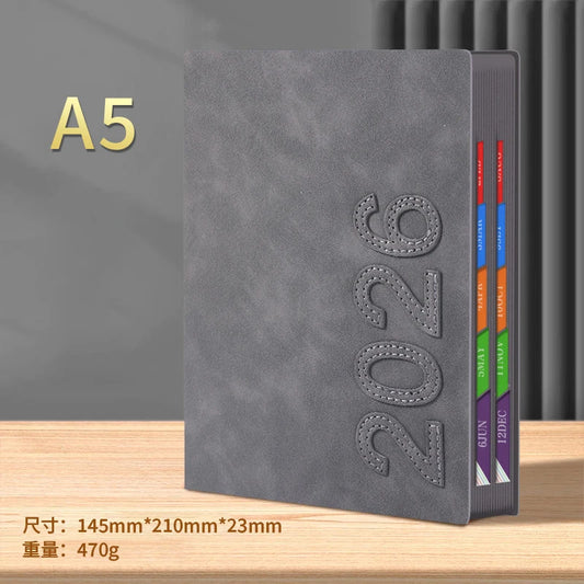 2026 Style Architect Diary A5 Diary 400 Pages | Schedule Planner Weekly Plan Journal