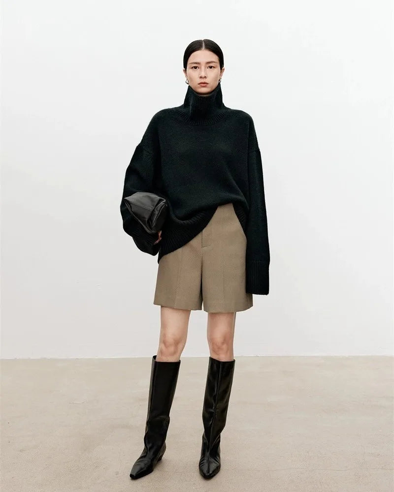 The Bauhaus Cashmere Turtleneck Knit