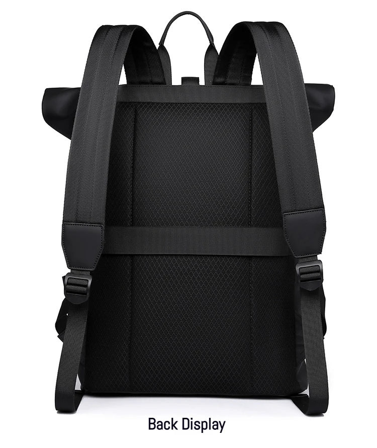 Unisex Urban Nomad Roll-Top Backpack
