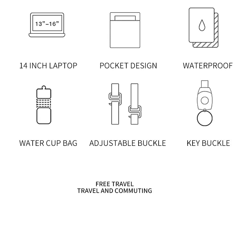 The Timeless Commuter: Minimalist Urban Laptop Backpack