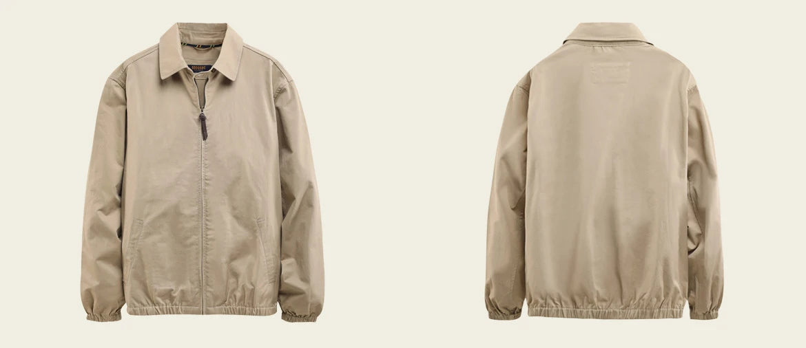 British Vintage Classic Harrington Jacket – The Smart Layer for Unpredictable Weather