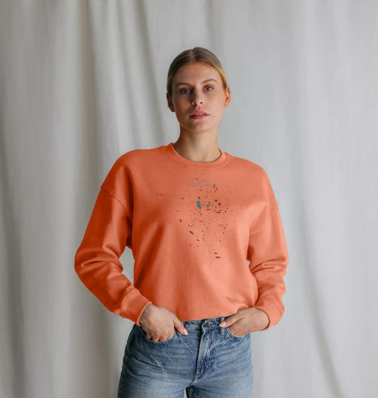 Women's Oversized Jumper in Organic Cotton