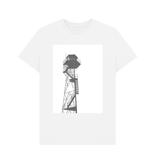 White Printed T-shirt Front