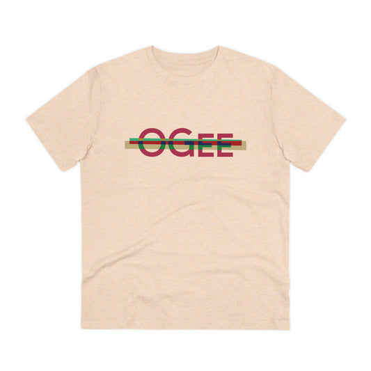 OGEE Men's T-shirt with Strikethrough Print