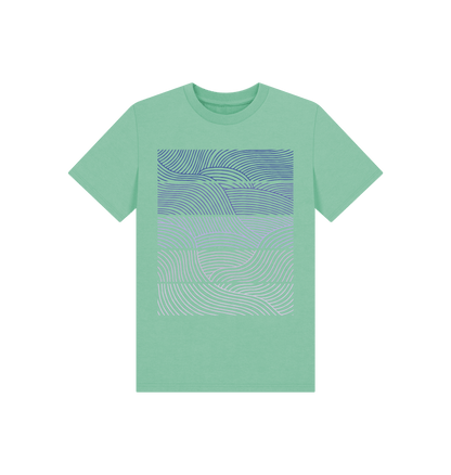 Peppermint Printed Kids T-Shirt Front