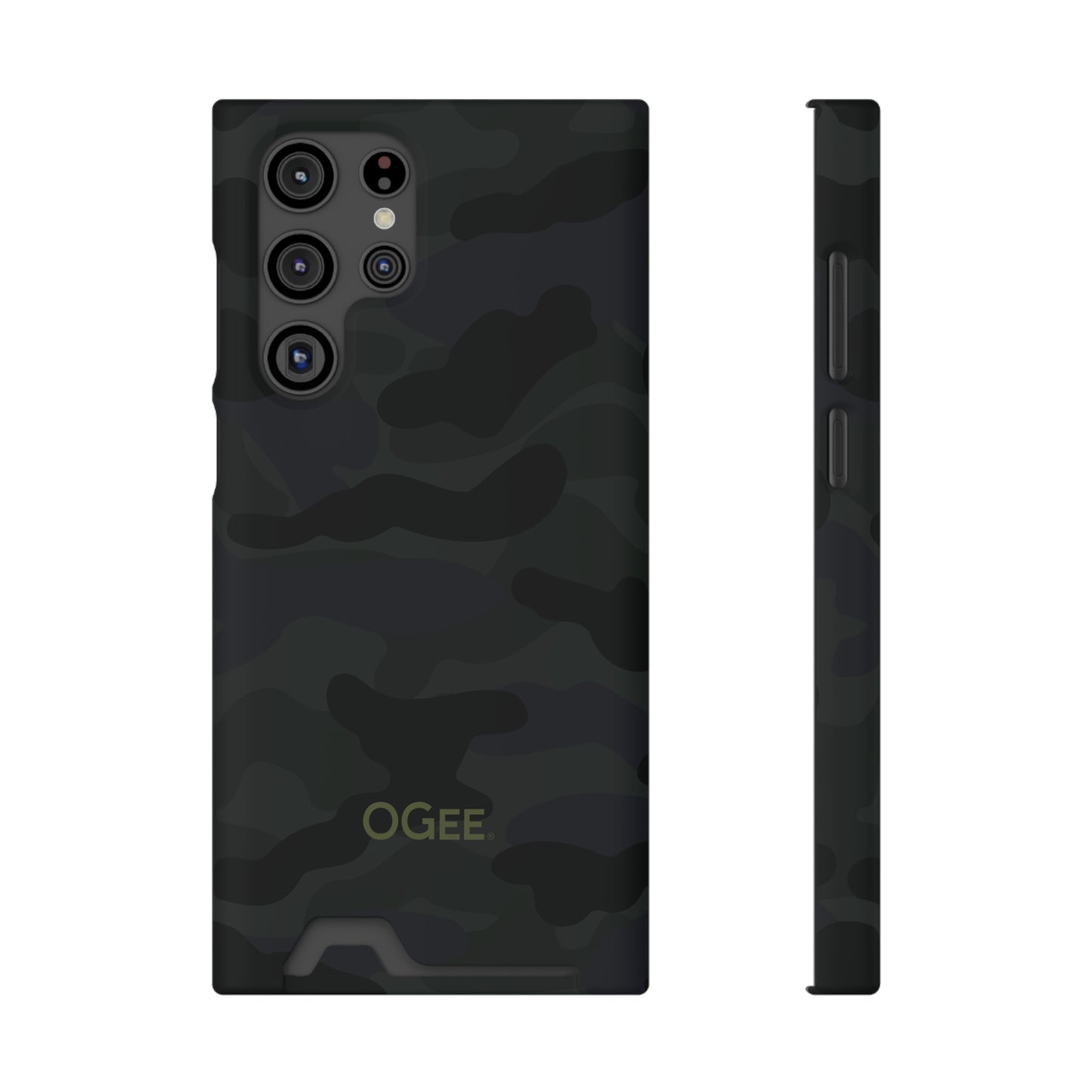 OGEE iPhone 13 Samsung S21 S22 Phone Case With Card Holder in Odyssey Shadow Camo