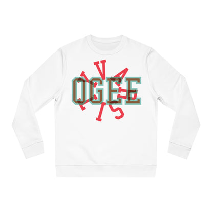 OGEE Women's Crew neck Sweatshirt with Varsity print