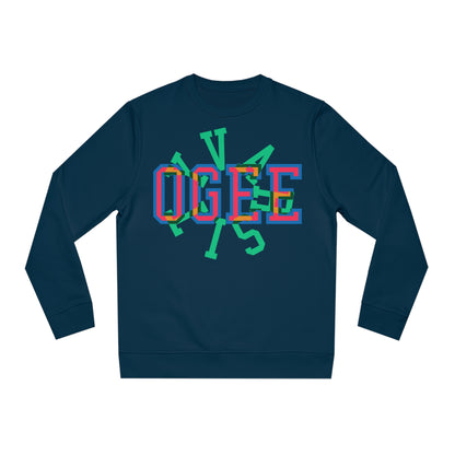 OGEE Women's Crew neck Sweatshirt with Varsity print