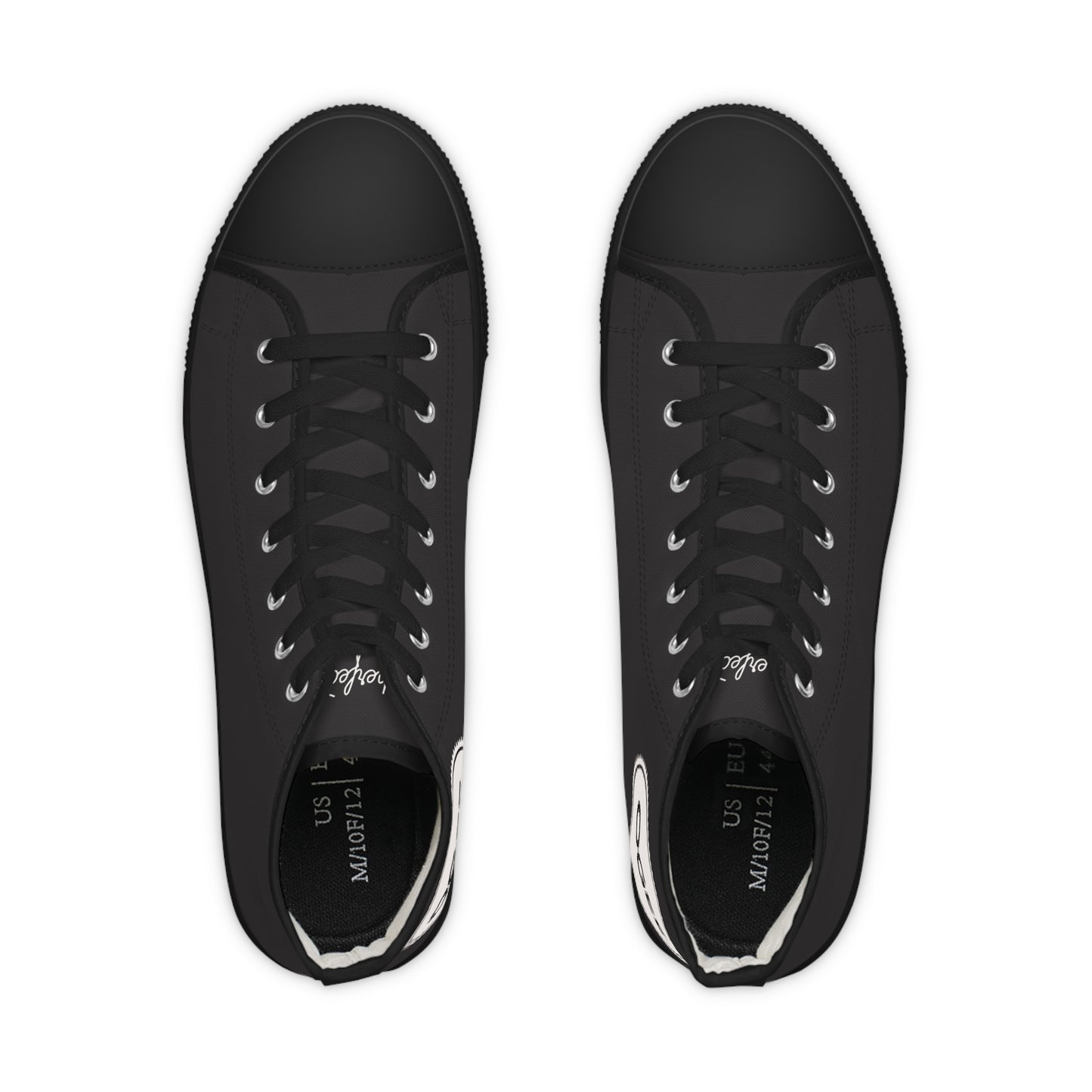 OGEE Men's High Top Originals Sneakers in colour Black Hole