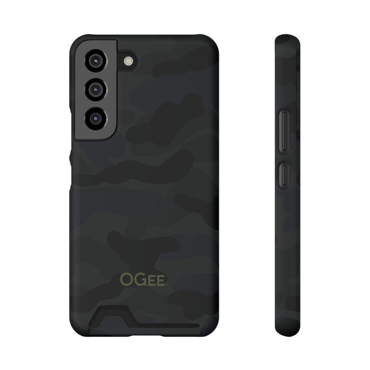 OGEE iPhone 13 Samsung S21 S22 Phone Case With Card Holder in Odyssey Shadow Camo