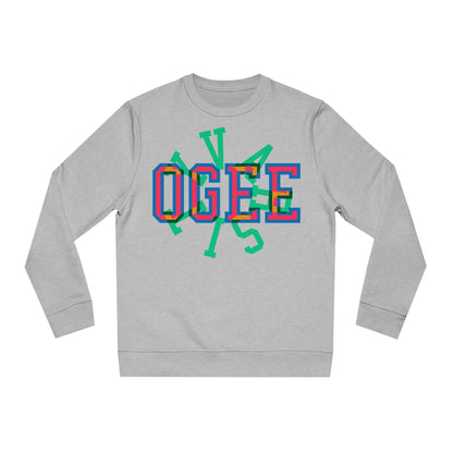 OGEE Women's Crew neck Sweatshirt with Varsity print