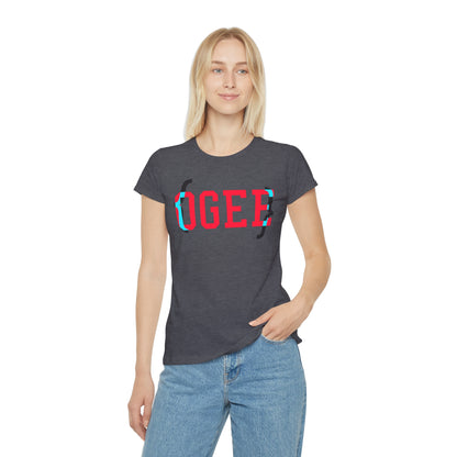 OGEE Women's Iconic T-shirt with logo artwork