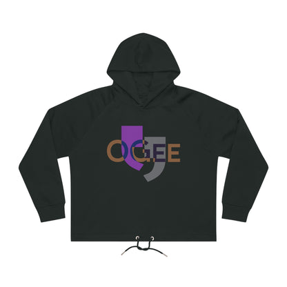 OGEE Women's Exclaimed Cropped Hoodie