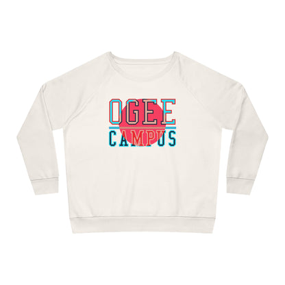 OGEE Women's Relaxed Fit Crew Neck Sweatshirt