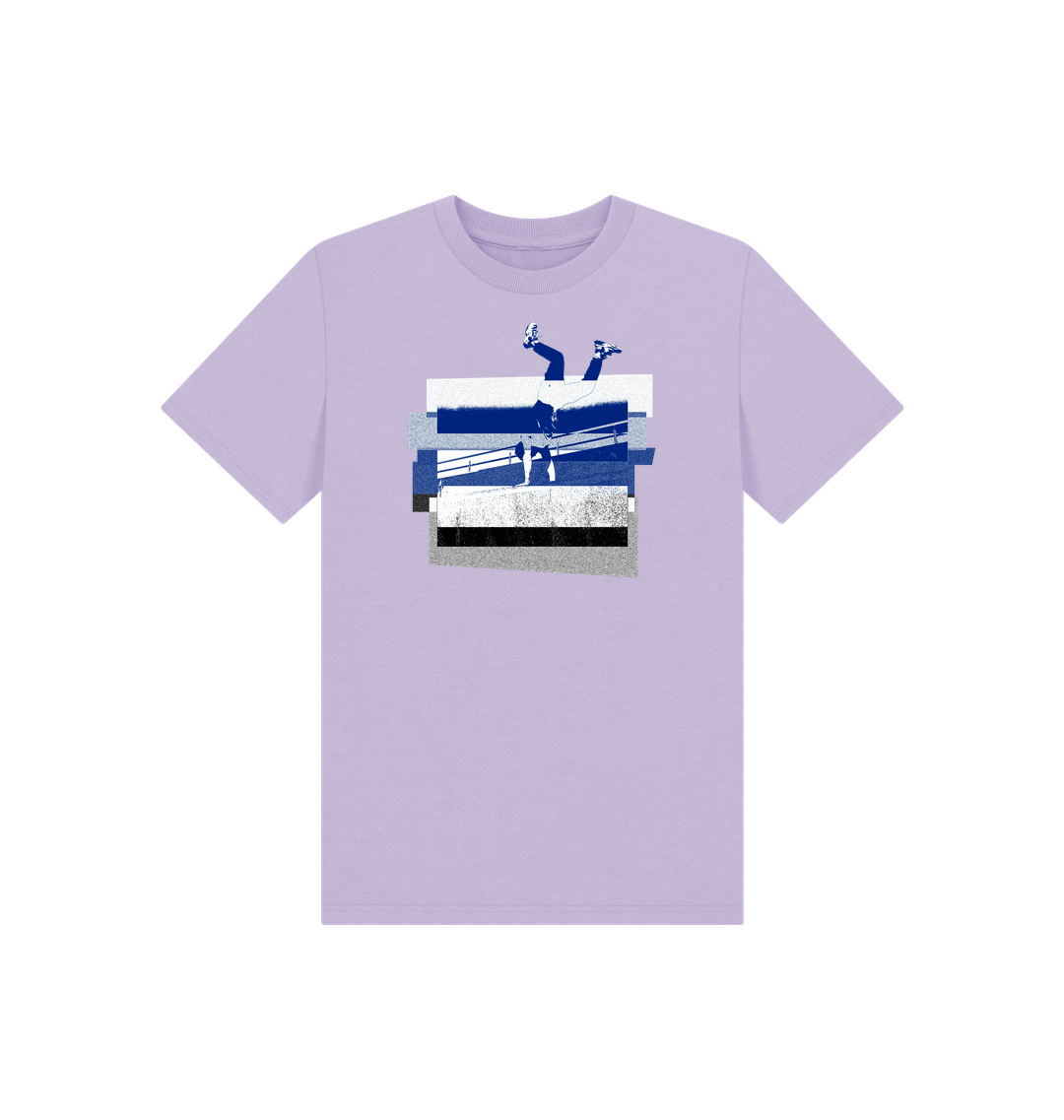 Soft Lilac Printed Kids T-Shirt