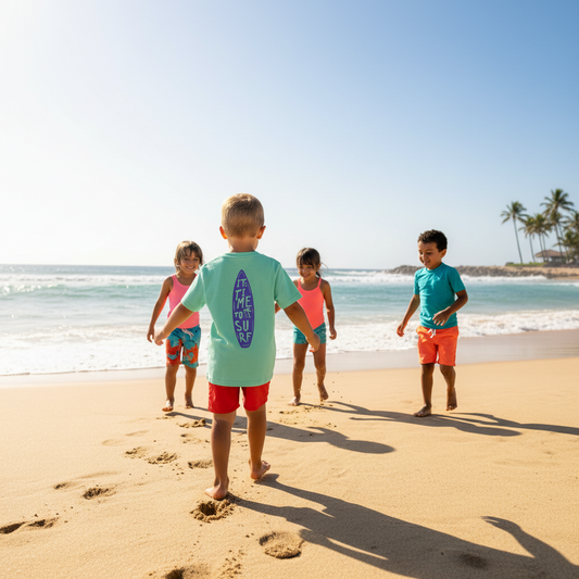 It's-Time-To-Surf 100% Organic Cotton Tee
