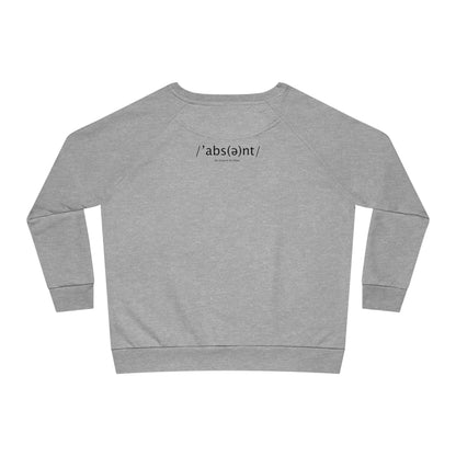 OGEE Women's Relaxed Fit Absent Sweatshirt